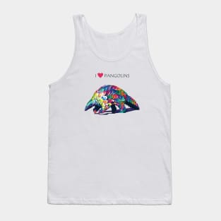 I love pangolins Tank Top